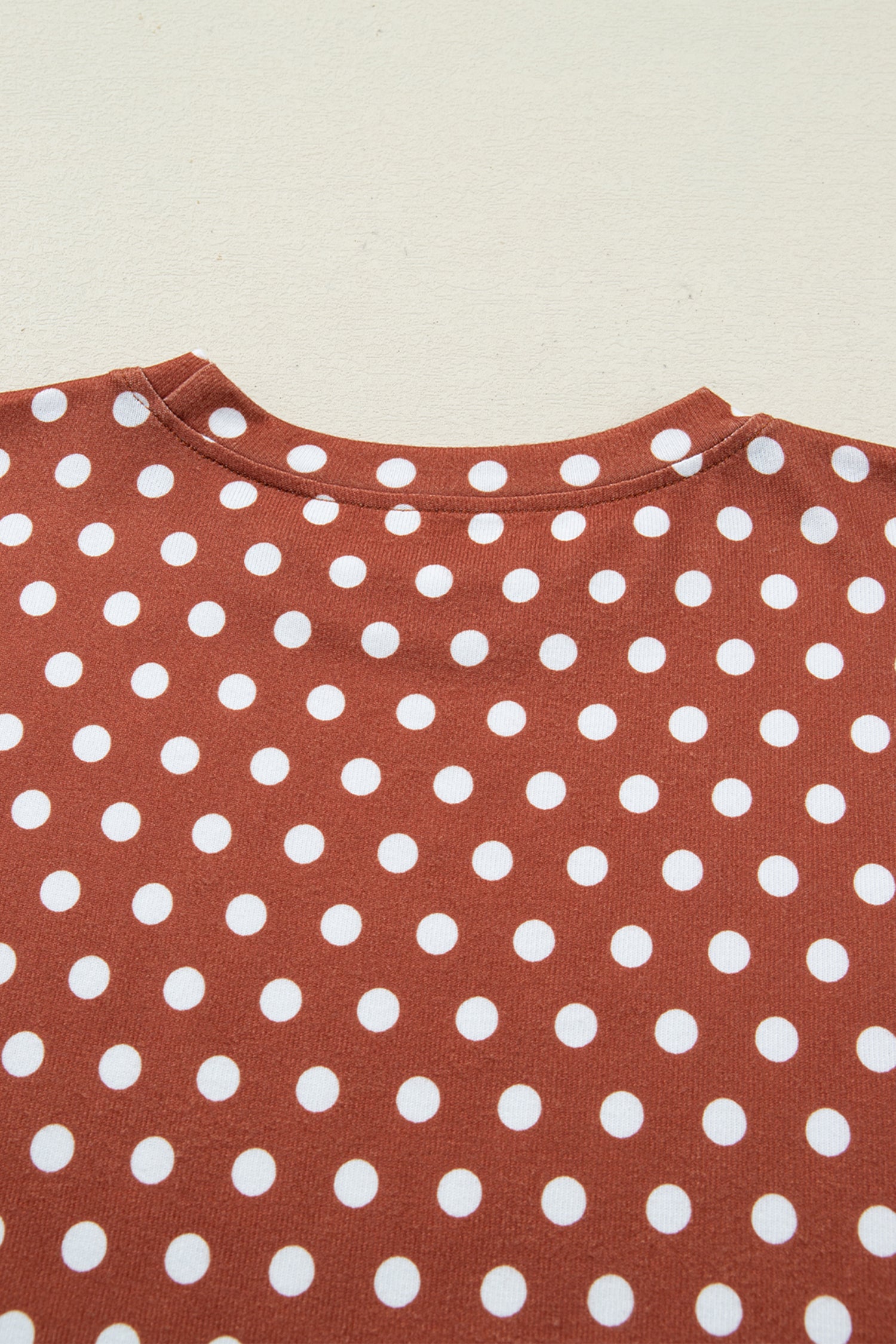 Purple Polka Dot Print Short Set