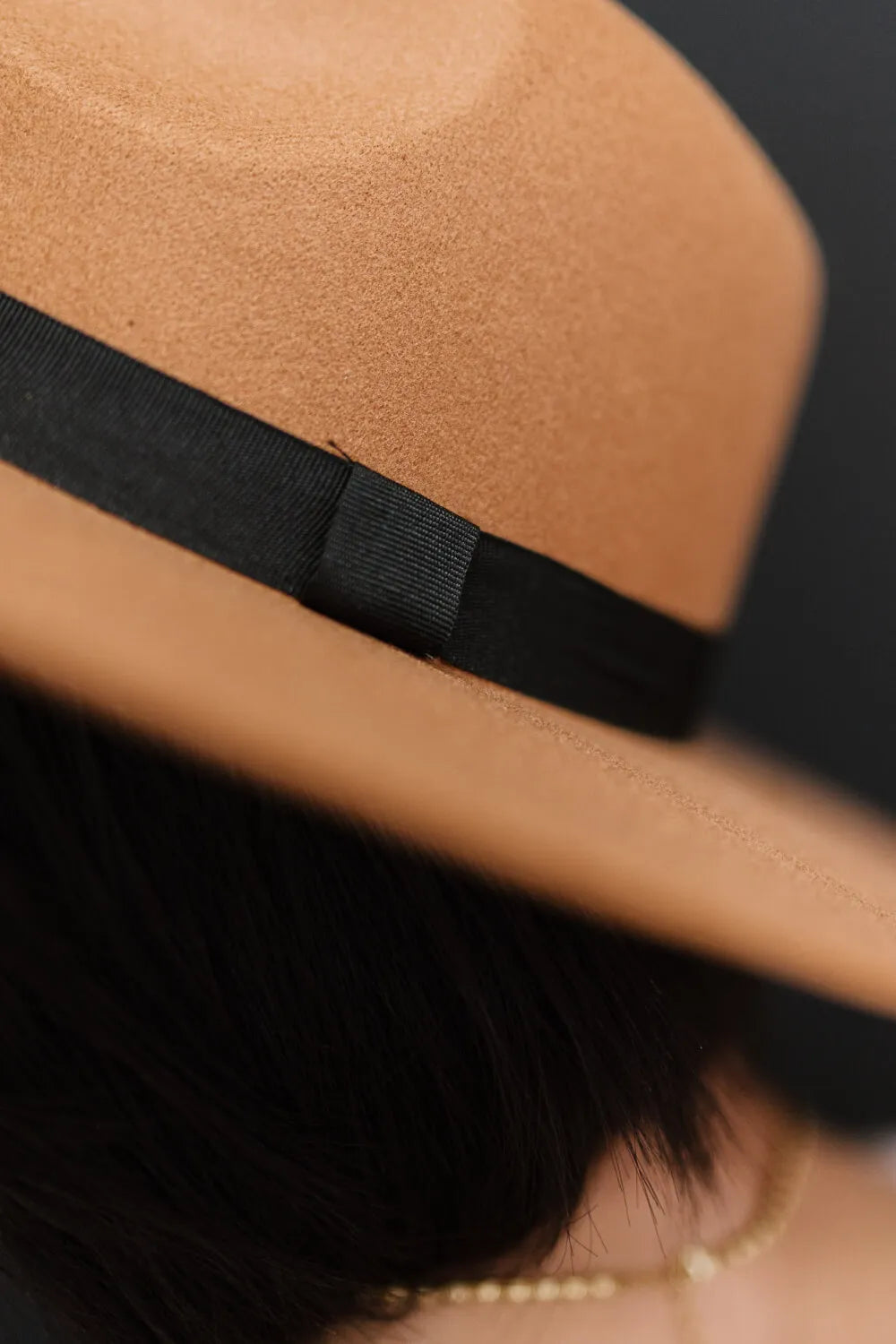 Fame You Got It Fedora Hat - Khaki / One Size